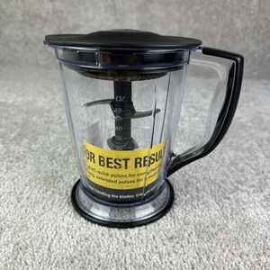 Ninja 6 Cup 48oz 1.5L Blender Food Processor Replacement Pitcher Lid & Blade‎